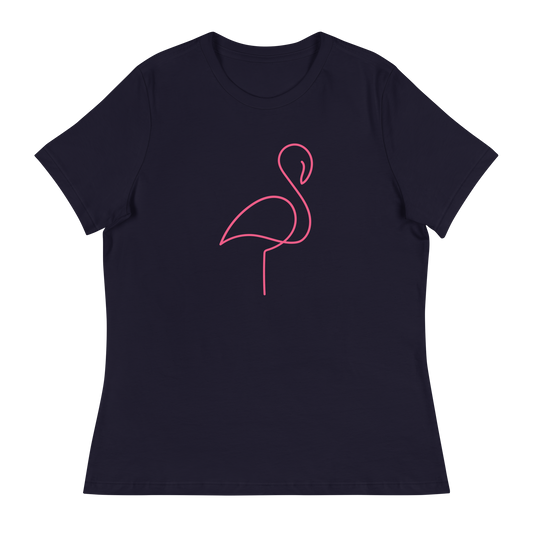 Simple Flamingo Women's T Shirt